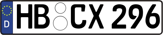 HB-CX296