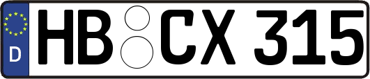 HB-CX315