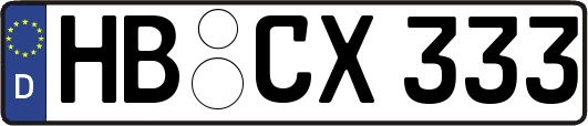 HB-CX333