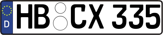 HB-CX335
