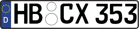 HB-CX353