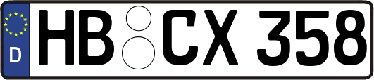 HB-CX358