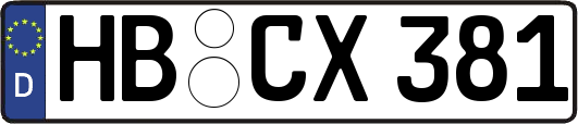 HB-CX381