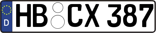 HB-CX387