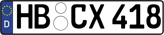 HB-CX418