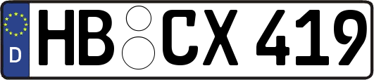 HB-CX419