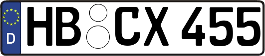 HB-CX455