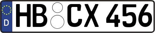 HB-CX456