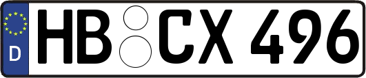 HB-CX496