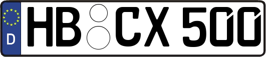 HB-CX500