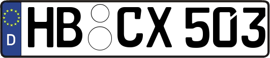 HB-CX503