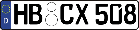 HB-CX508