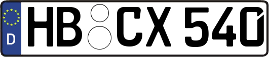 HB-CX540