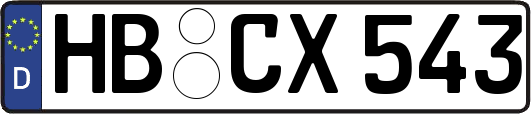 HB-CX543