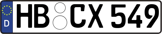 HB-CX549