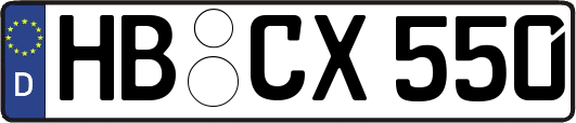 HB-CX550