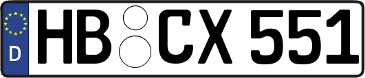 HB-CX551