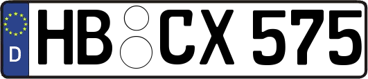 HB-CX575