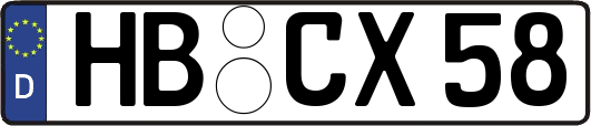 HB-CX58
