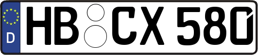 HB-CX580