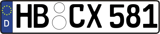 HB-CX581