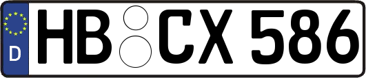 HB-CX586