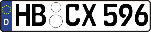 HB-CX596