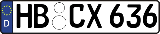 HB-CX636