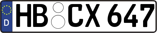 HB-CX647