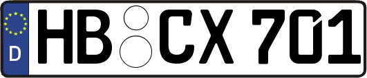 HB-CX701