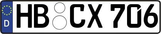 HB-CX706