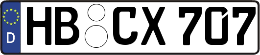 HB-CX707