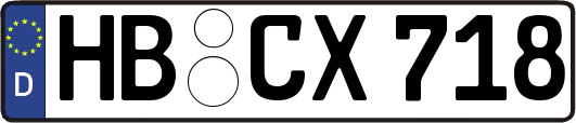 HB-CX718