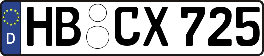 HB-CX725