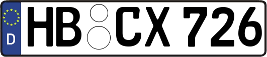 HB-CX726