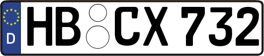 HB-CX732