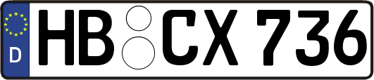 HB-CX736
