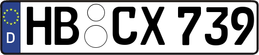 HB-CX739