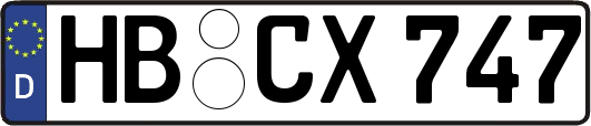 HB-CX747