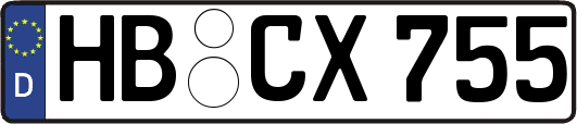 HB-CX755
