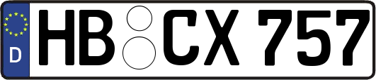 HB-CX757