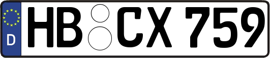 HB-CX759