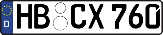 HB-CX760