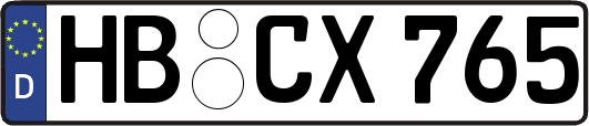 HB-CX765