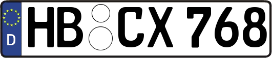 HB-CX768
