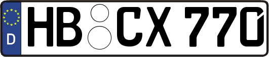 HB-CX770