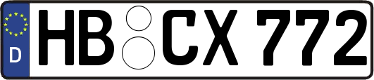 HB-CX772