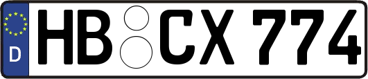 HB-CX774