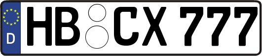HB-CX777