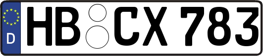 HB-CX783